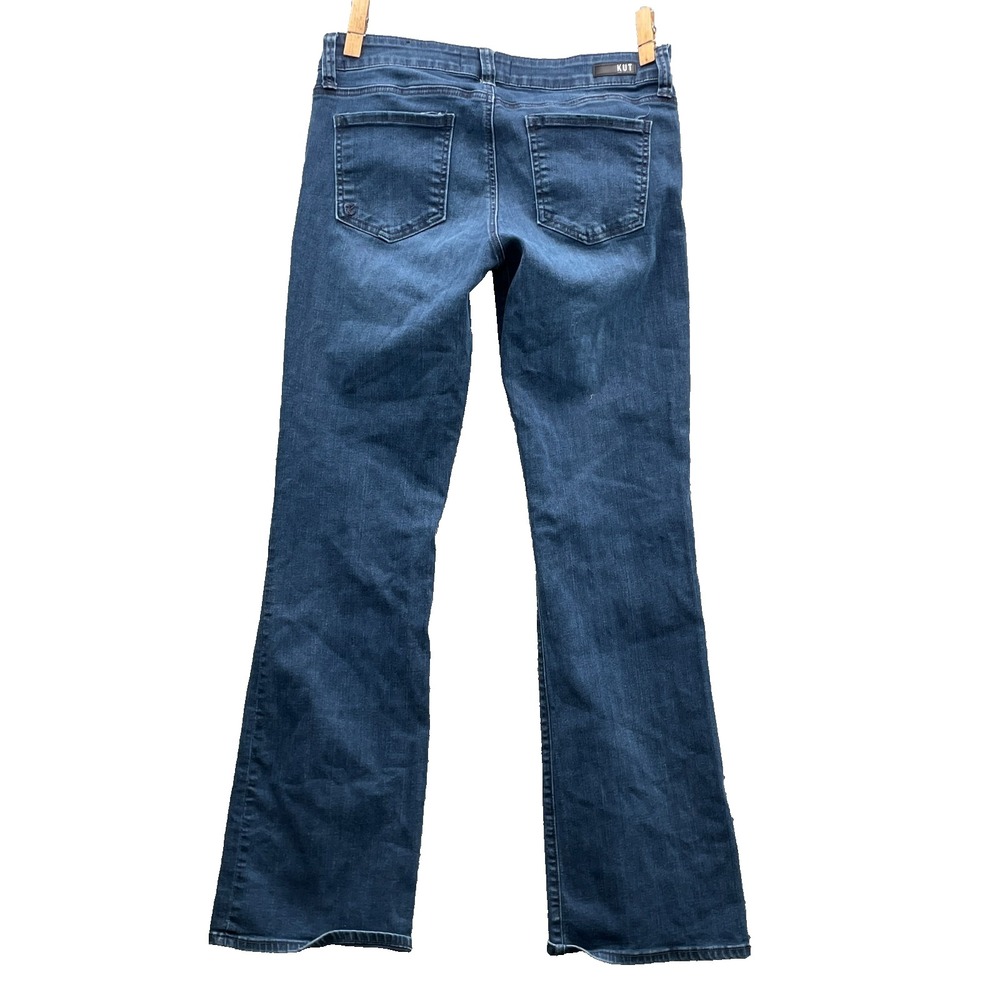 Kut Natalie Bootcut Jean Womens 8 32x31* High Rise Flare Western Y2k Cowgirl 70s - Picture 2 of 14